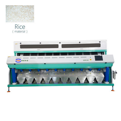 Capacité uniforme de la trieuse 500KGS de couleur de riz de distribution