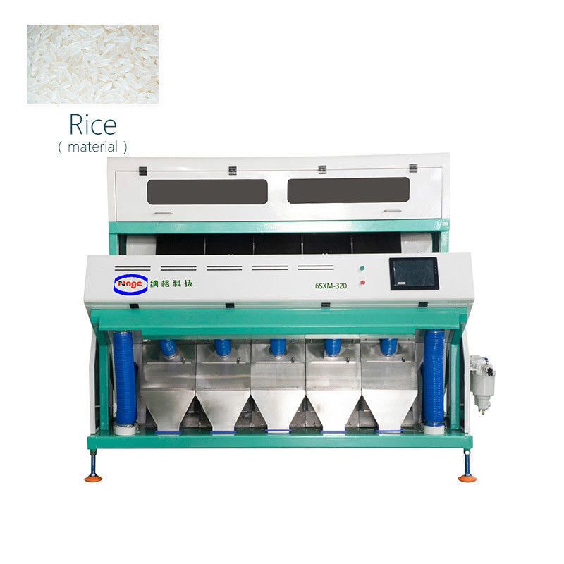 Le riz de épluchage photoélectrique d'arachides colorent la haute définition de trieuse