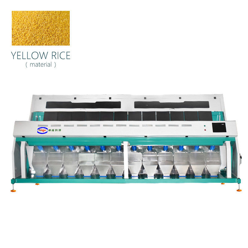 dispositif précis de sélection de trieuse de couleur de riz de graine des descendeurs 28t/H 768